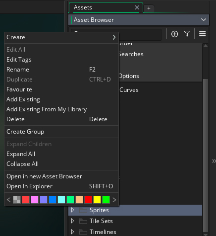 Game Maker Studio 2.3 - ��������� ������� ������ ������ - ��� ����� ������� ����� Sprites ������� ��� ������ ������� ���� � ���� Assets