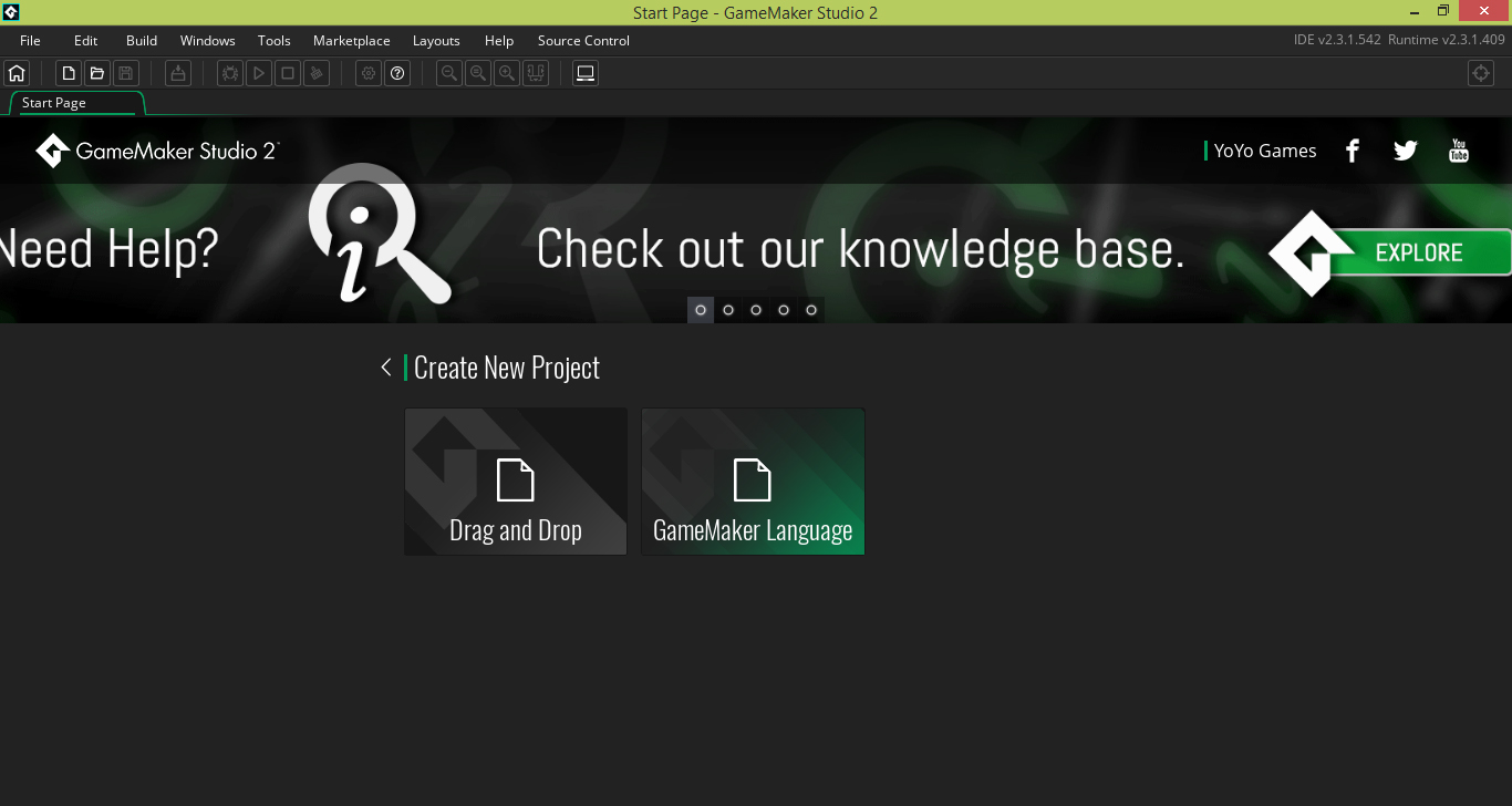 Game Maker Studio 2.3 - ������� ����� gml ������