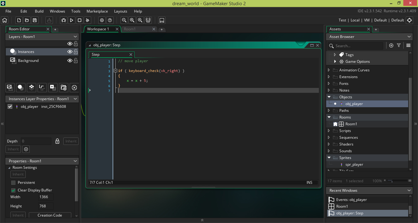 Game Maker Studio 2.3 - ��� �� gml ��� ��������� ��������� �� ������� ������� ������