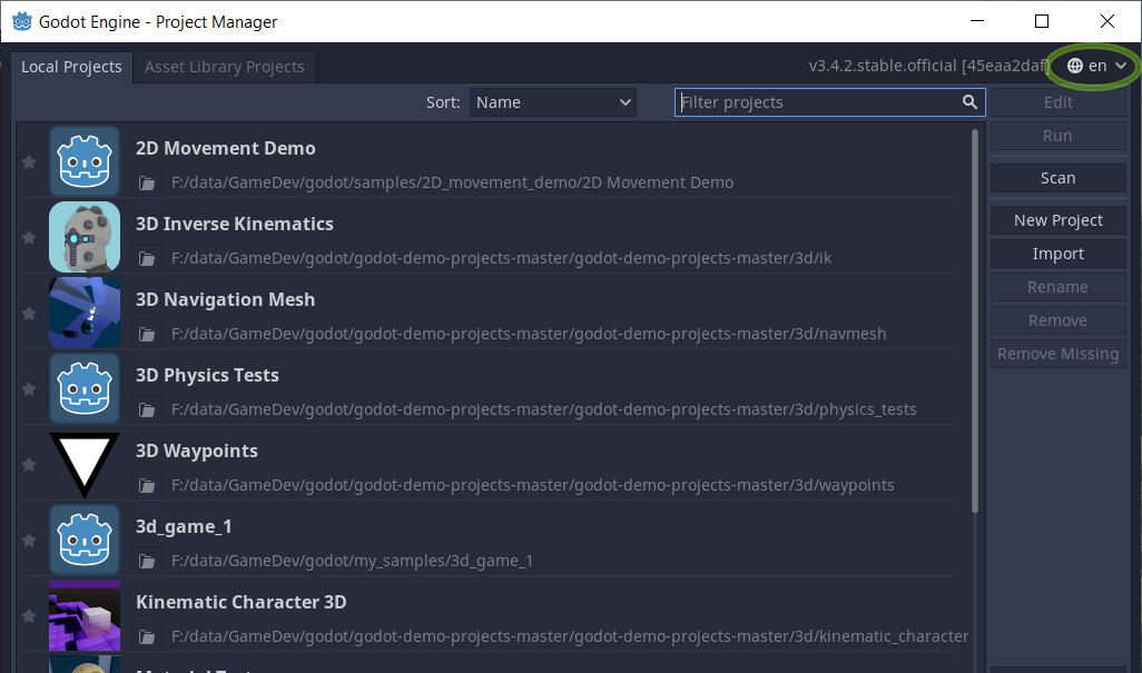 godot engine 3.4.2.stable.official ���� ��������� ��������